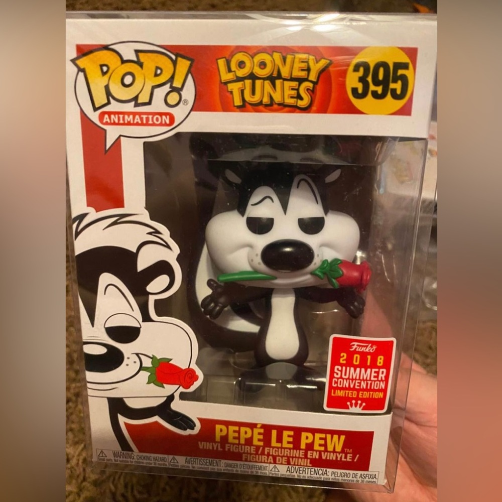 Pepe Le Pew Looney Tunes funko pop summer convention 2018 exclusive